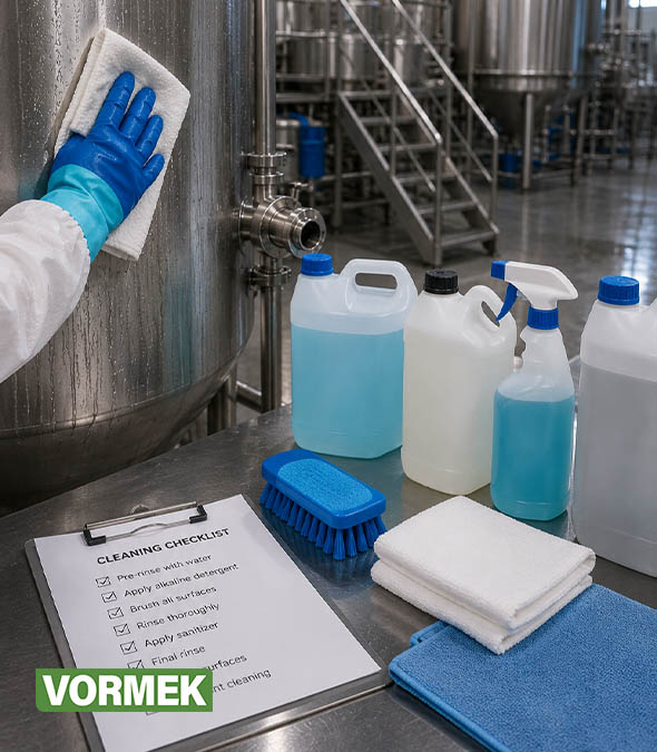Food‑Grade Cleaning Agents for SS304: Maintenance & Hygiene